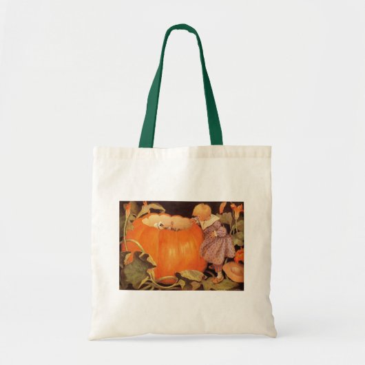 Peter, Peter, Pumpkin-Eater Nursery Rhyme Tote Bag (Voorkant)