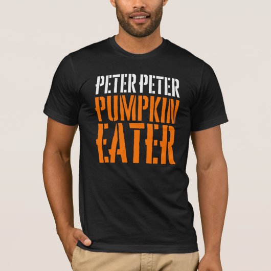 Peter Peter Pumpkin Eater/Peter Peter Gift T-shirt (Voorkant)