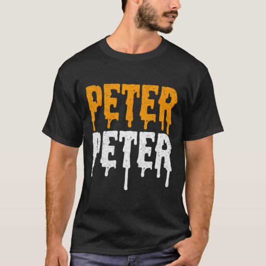 Peter Peter T-Shirt Pumpkin Eater Costume Shirt T- (Voorkant)