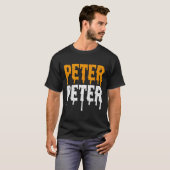 Peter Peter T-Shirt Pumpkin Eater Costume Shirt T- (Voorkant volledig)