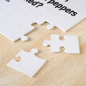 Peter Piper Picked Peck of Picked Peppers Legpuzzel (Zijkant)