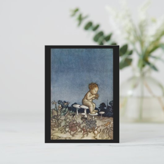 Peter Played Zijne Flute Briefkaart (Staand voorkant)