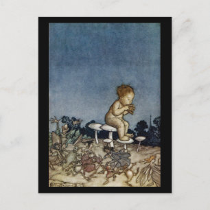 Peter Played Zijne Flute Briefkaart