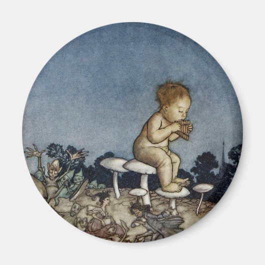 Peter Played Zijne Flute Magneet (Voorkant)