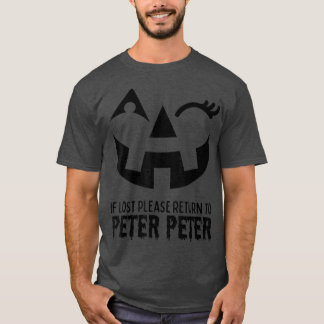 Peter Pumpkin Eater Costume Halloween Splash14 T-shirt