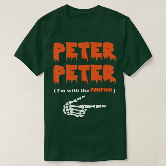 Peter Pumpkin Eater Costume Halloween Splash8 T-shirt (Design voorkant)