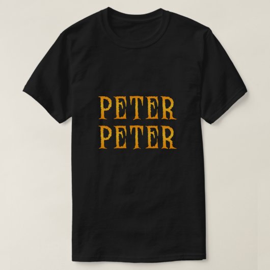 Peter Pumpkin Eater Costume T-shirt (Design voorkant)