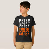 Peter Pumpkin Eater Halloween Costume Couple Manne T-shirt (Voorkant volledig)