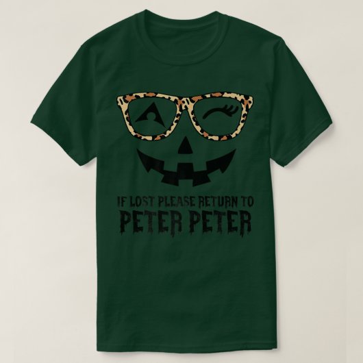 Peter Pumpkin Eater Halloween Couples Costume Wome T-shirt (Design voorkant)