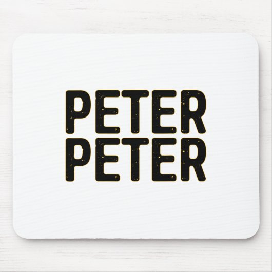Peter Pumpkin Eater Halloween Kostuum Muismat (Voorkant)