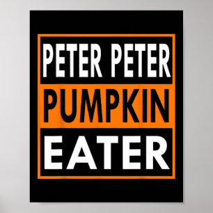 Peter Pumpkin Eater kostuum voor koppels - Matchin Poster