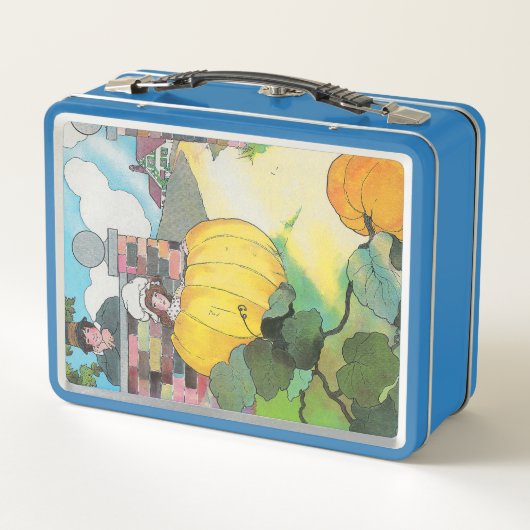 Peter Pumpkin-Eater Moeder Gans Kwekerij Rhyme (Achterkant)