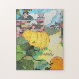 Peter Pumpkin-Eater Moeder Gans Kwekerij Rhyme Legpuzzel