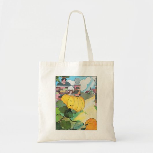 Peter Pumpkin-Eater Moeder Gans Kwekerij Rhyme Tote Bag (Voorkant)