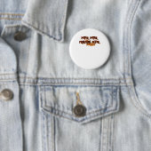 Peter Pumpkin Eater Pumpkin Pie Lover Halloween Th Ronde Button 5,7 Cm (In situ)