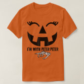 Peter Pumpkin Eater Wife Halloween Couple Costume T-shirt (Design voorkant)