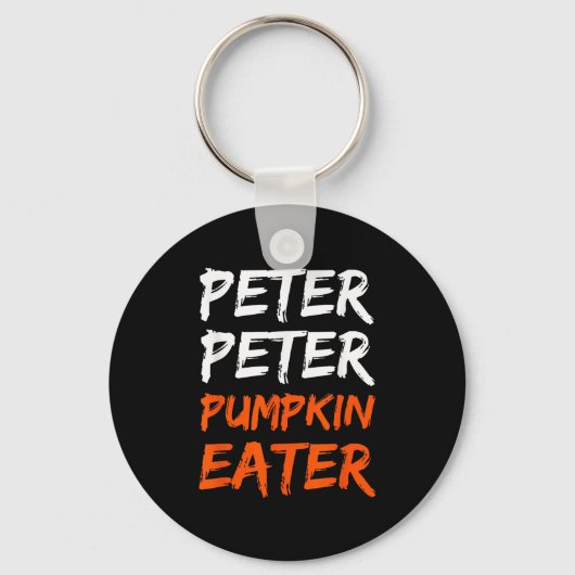 Peter Pumpkin kostuumeter Halloween Sleutelhanger (Voorkant)
