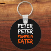 Peter Pumpkin kostuumeter Halloween Sleutelhanger (Voorkant)