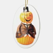 Peter Pumpkin Man Keramisch Ornament (Links)