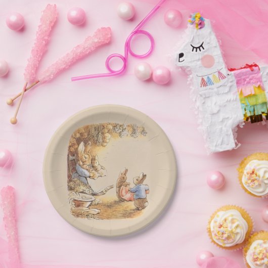 Peter Rabbit 10 Paper Borden Papieren Bordje (Feest)