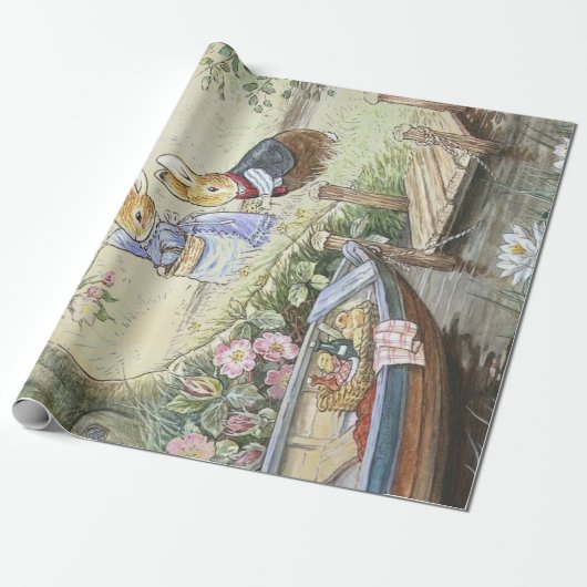Peter Rabbit 11 Cadeaupapier (Uitgerold)