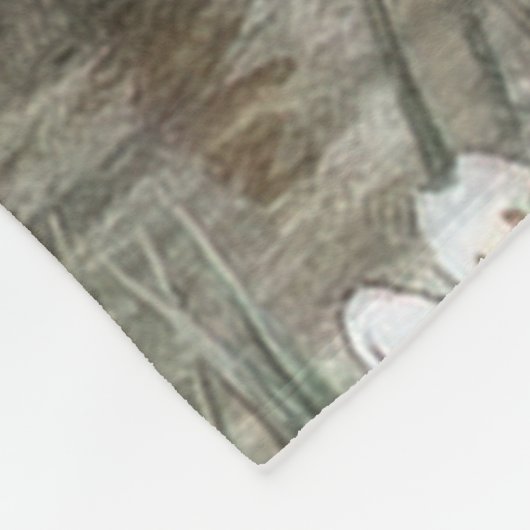 Peter Rabbit 11 Fleece Deken (Hoek)