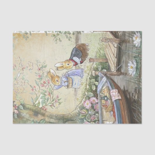 Peter Rabbit 11 Tissuepapier (Voorkant)