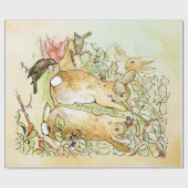 Peter Rabbit 4 Wrapping Paper Cadeaupapier (Vlak)