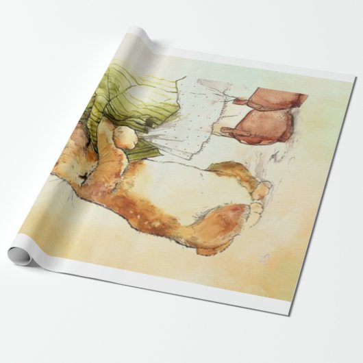 Peter Rabbit 9 Cadeaupapier (Uitgerold)