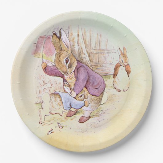 Peter Rabbit 9 Papieren Bordje (Voorkant)