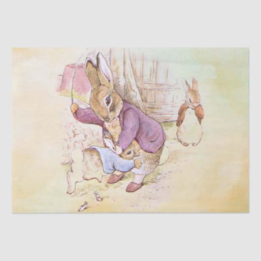 Peter Rabbit 9 Tissue Paper Tissuepapier (Voorkant)