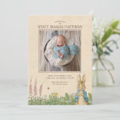 Peter Rabbit | Aankondiging geboorte (Staand voorkant)