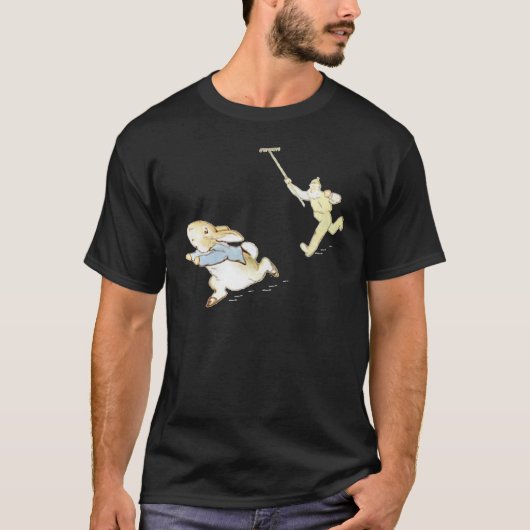 Peter Rabbit Adventure door de heer McGregor Clas T-shirt (Voorkant)