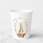 Peter Rabbit Autumn Flopsy Bunny Paper Cups Papieren Bekers (Voorkant)