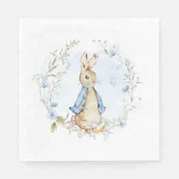 Peter Rabbit Baby Boy Papieren servetten | Standaa
