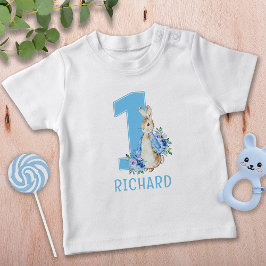 Peter Rabbit Baby First Birthday Baby T-Shirt