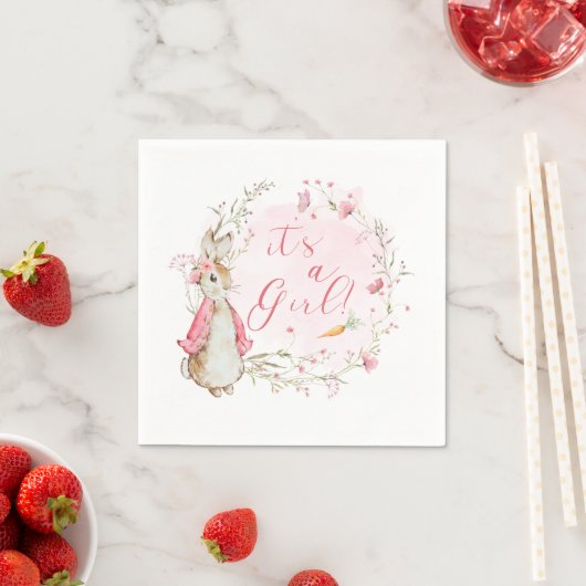 Peter Rabbit Baby Girl Papieren servetten | Standa (Insitu)