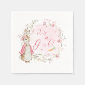 Peter Rabbit Baby Girl Papieren servetten | Standa (Voorkant)