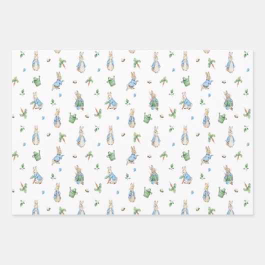 Peter Rabbit Baby Inpakpapier Vel (Voorkant)