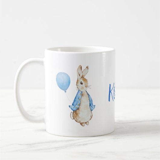 Peter Rabbit Baby Naam Koffiemok (Links)