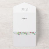 Peter Rabbit Baby shower All In One Uitnodiging (Buitenkant)