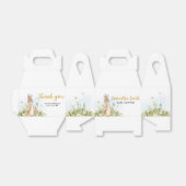 Peter Rabbit Baby shower Bedankdoosjes (Uitgevouwen)