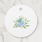 Peter Rabbit Baby shower Bedankjes Labels (Achterkant)