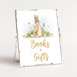 Peter Rabbit Baby shower Boeken en geschenken Poster