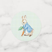 Peter Rabbit Baby Shower Confetti (Kleine voorkant)
