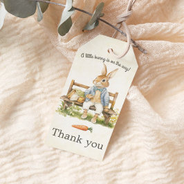 Peter Rabbit Baby shower Dank u Cadeaulabel