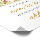 Peter Rabbit Baby shower Envelope Poster (Hoek)