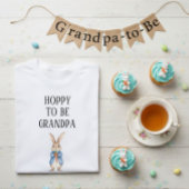 Peter Rabbit Baby shower Hoppy wordt opa T-shirt