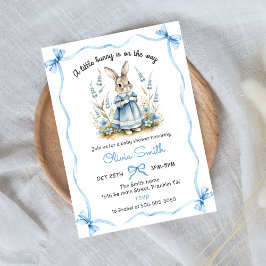 Peter Rabbit Baby Shower Invitation Kaart