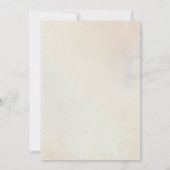 Peter Rabbit Baby shower Kaart (Achterkant)